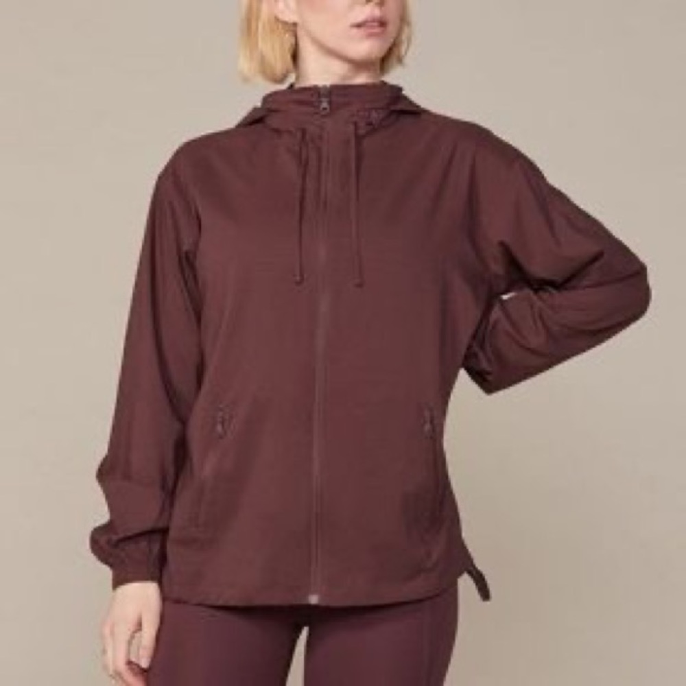 Girlfriend Collective Cocoa Peregrine Windbreaker